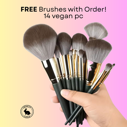 VeganVogue™ Premium Makeup Brushes