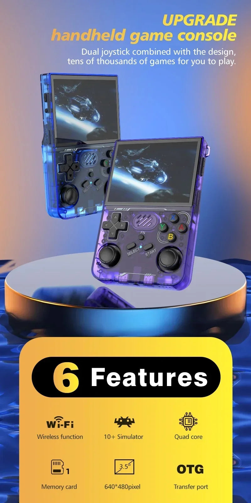 RetroVoyager™ Gaming Console