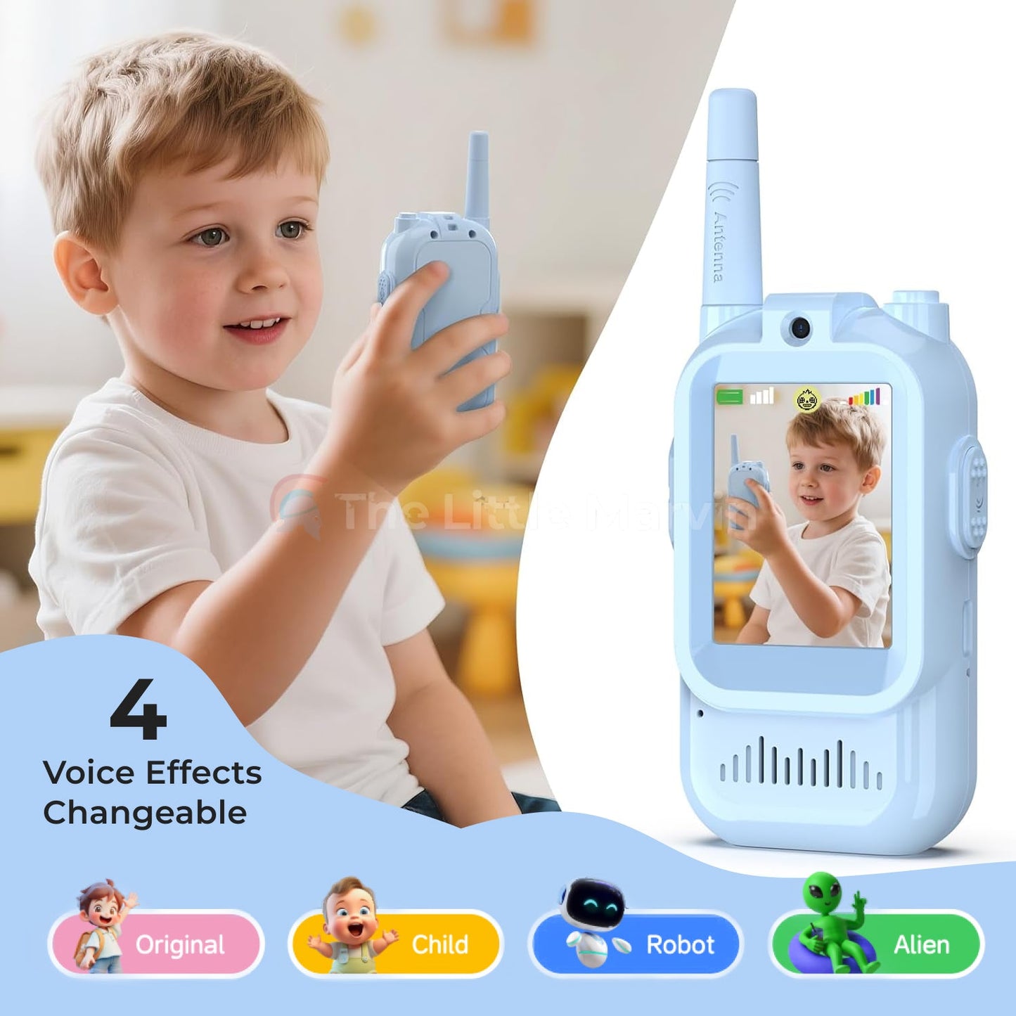 KidConnect Duo™ Digital Walkie Talkies