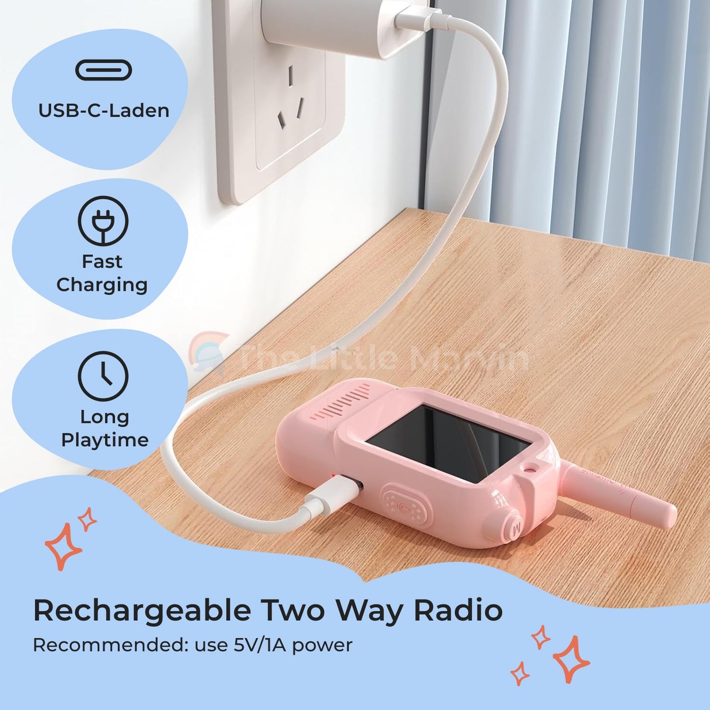 KidConnect Duo™ Digital Walkie Talkies