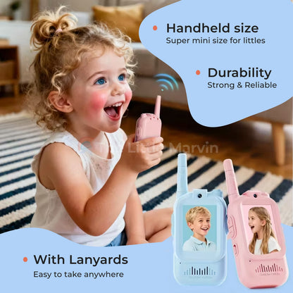 KidConnect Duo™ Digital Walkie Talkies