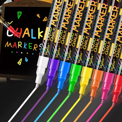 GlowWhiz™ Liquid Chalk Erasable Markers
